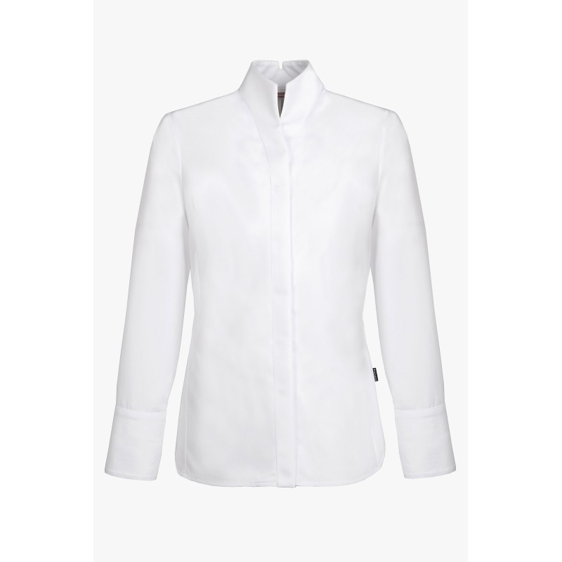 Veste cuisine femme blanche - AMY