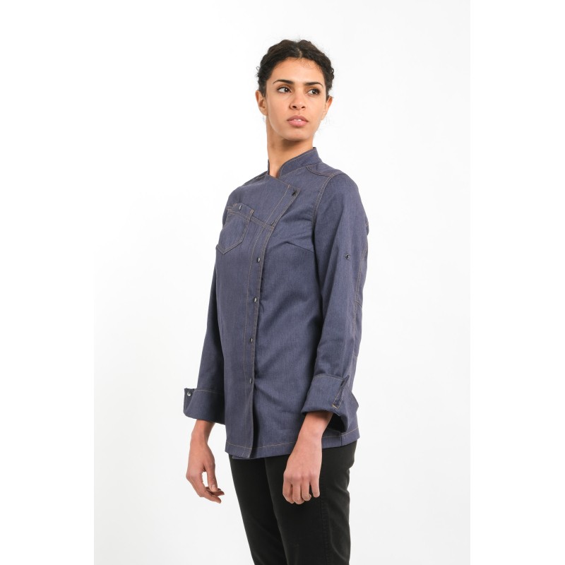 Veste de cuisine femme DENIM - BELLA