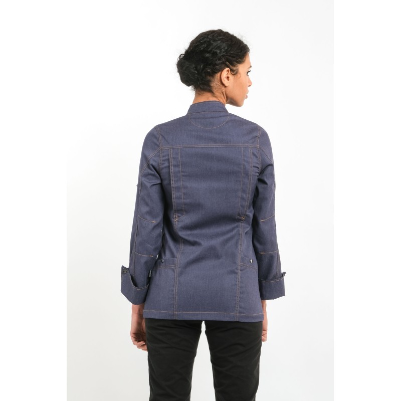 Veste de cuisine femme DENIM - BELLA
