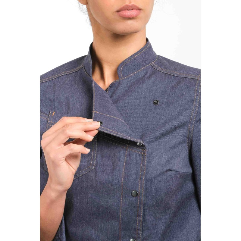 Veste de cuisine femme DENIM - BELLA