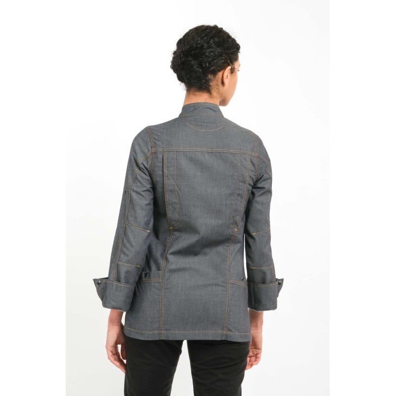 Veste de cuisine femme DENIM - BELLA