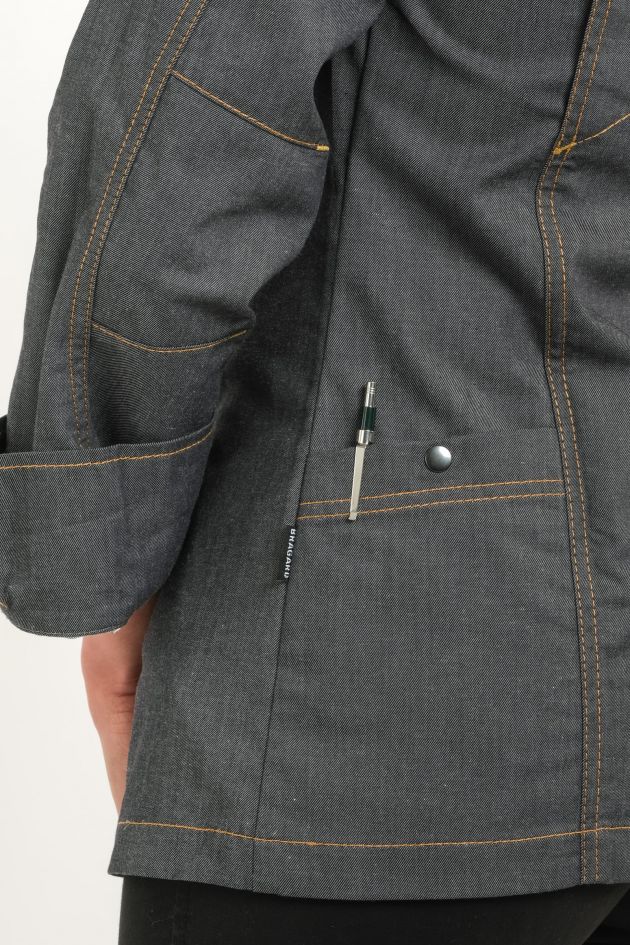 Veste de cuisine femme DENIM - BELLA