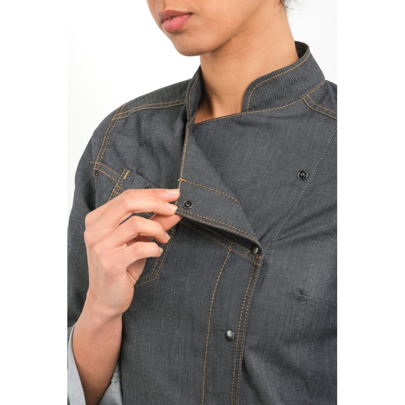 Veste de cuisine femme DENIM - BELLA
