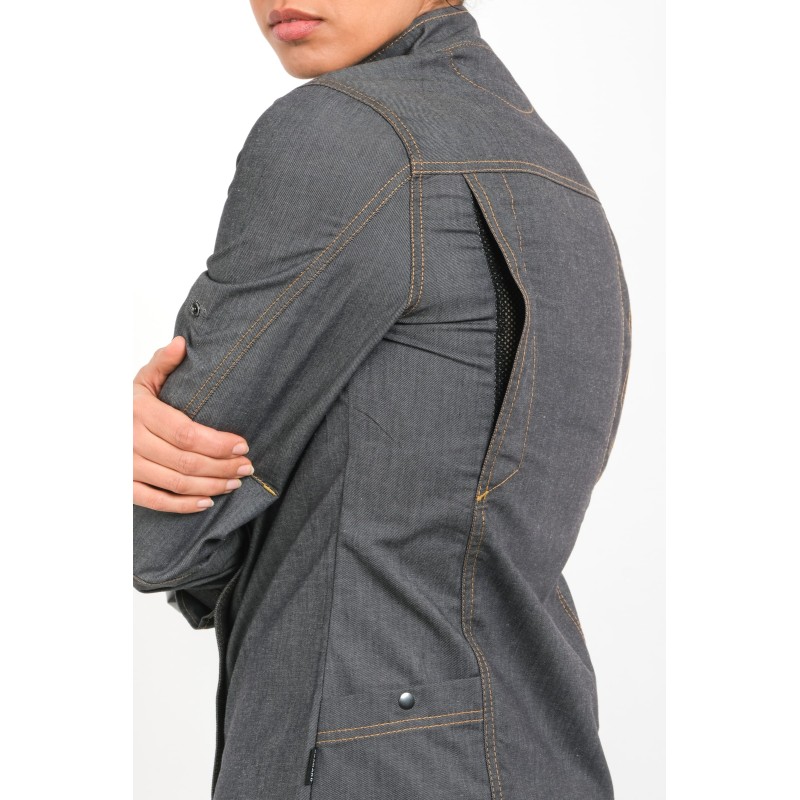 Veste de cuisine femme DENIM - BELLA
