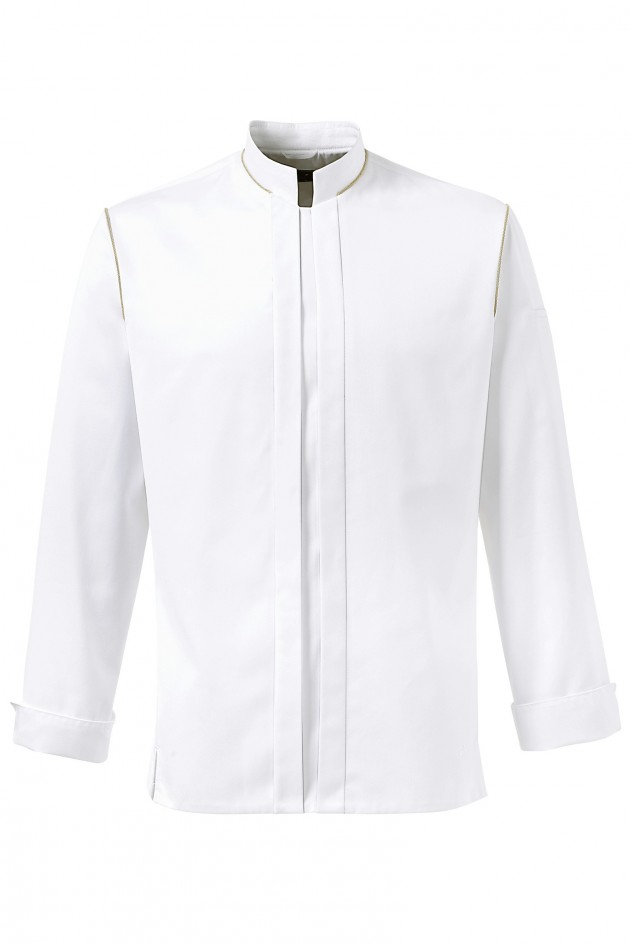 VESTE DE CUISINE BLANCHE l Collection ALAIN DUCASSE l BENOIT