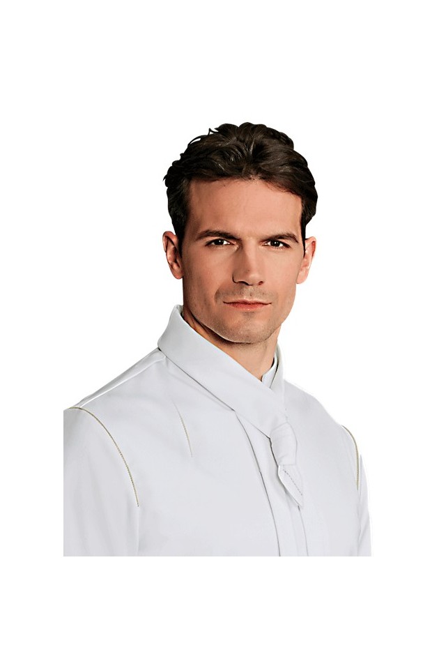 Tour De Cou Chef Polycoton Blanc - Hygiène Cuisine Professionnelle