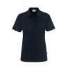 POLO MANCHES COURTES noir FEMME - ANTINEA