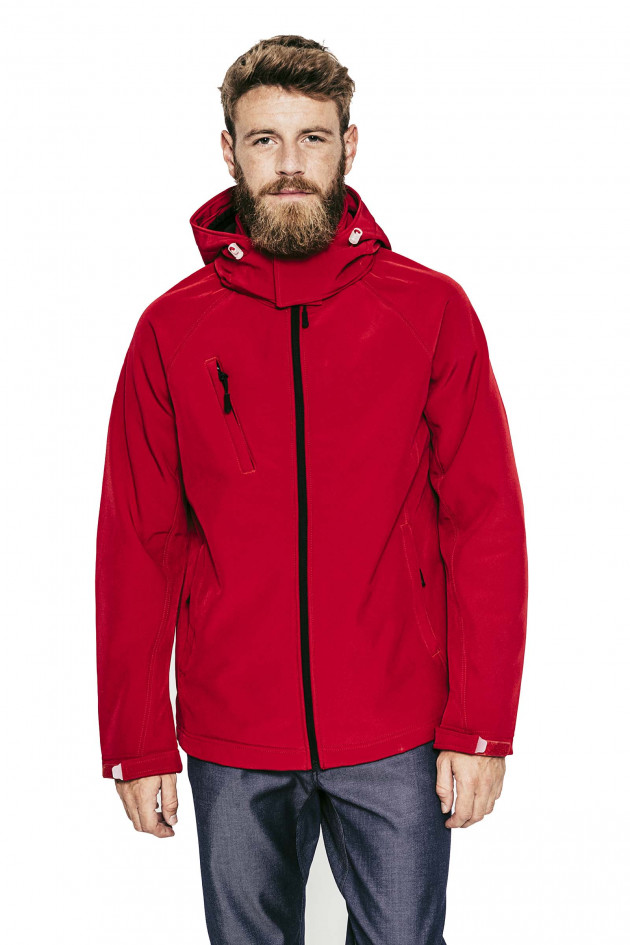 Softshell rouge homme - TOMY