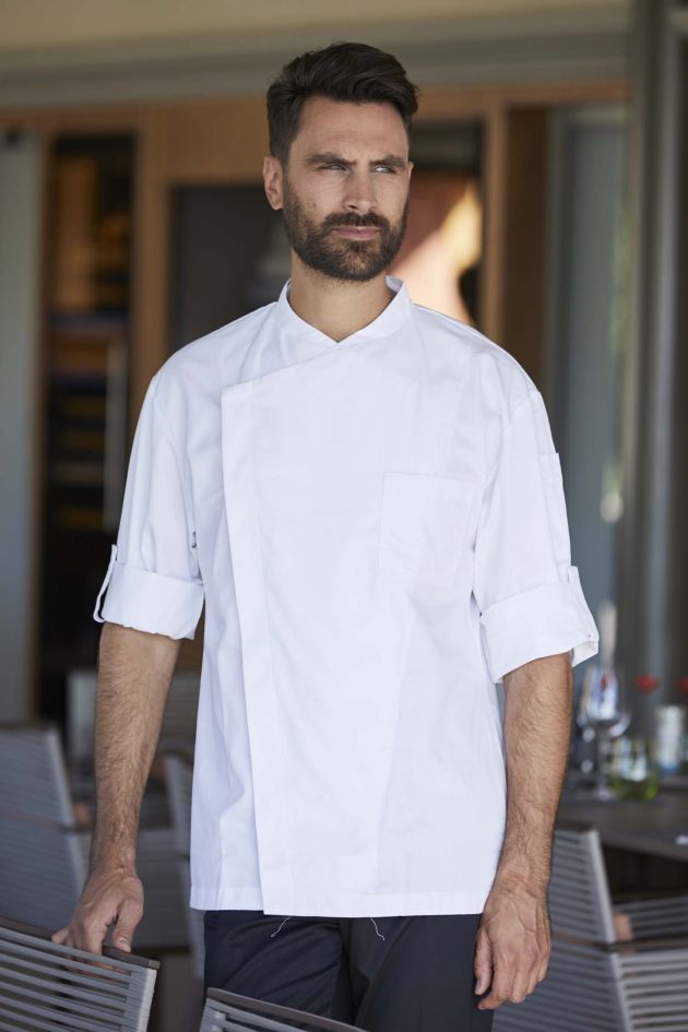 Veste de cuisine homme - Lavage industriel - MENUIRE