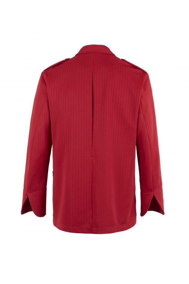 Veste de boucher Bragard - SAUL - ROUGE