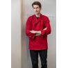 Veste de boucher Bragard - SAUL - ROUGE