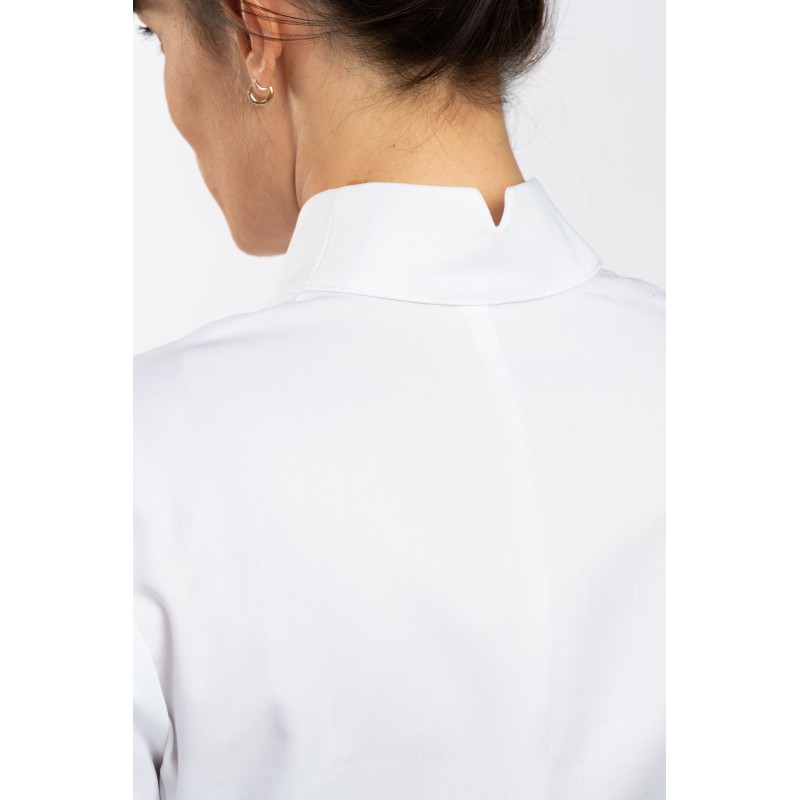 Veste cuisine femme blanche - AMY